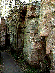 rock face